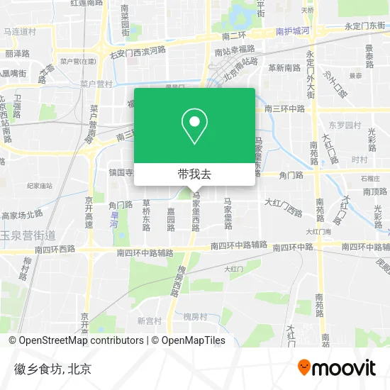 徽乡食坊地图