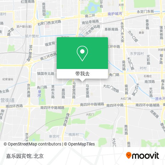 嘉乐园宾馆地图
