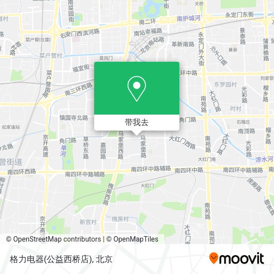 格力电器(公益西桥店)地图