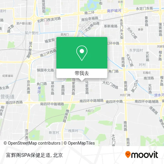 富辉阁SPA保健足道地图