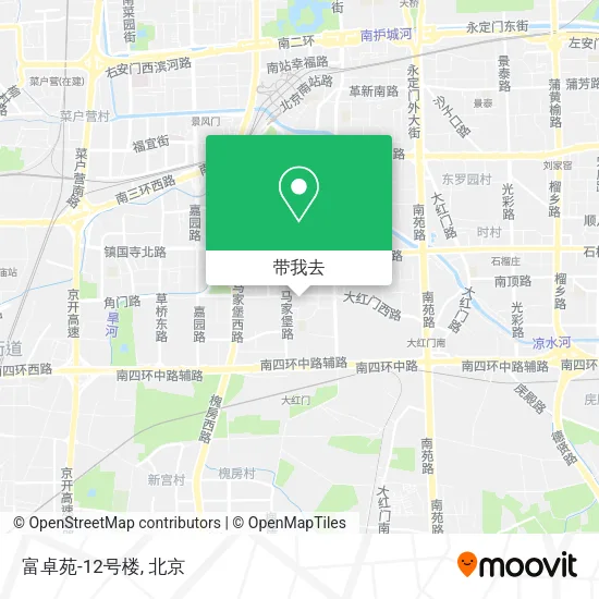 富卓苑-12号楼地图