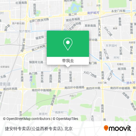 捷安特专卖店(公益西桥专卖店)地图