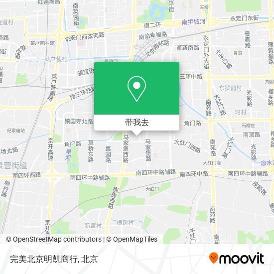 完美北京明凯商行地图