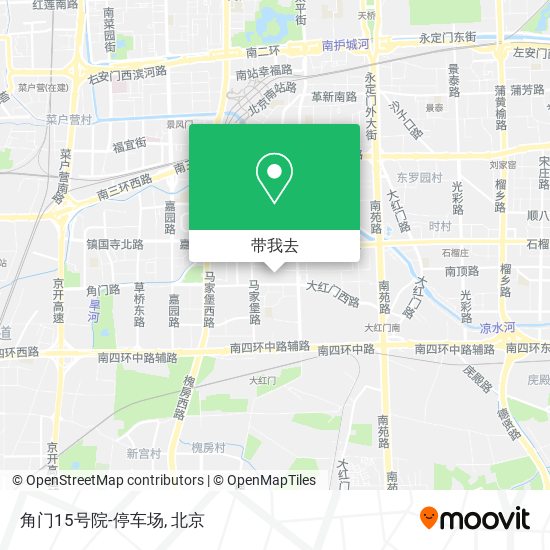 角门15号院-停车场地图