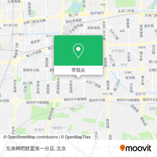 兄弟网吧联盟第一分店地图
