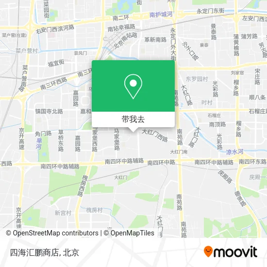 四海汇鹏商店地图