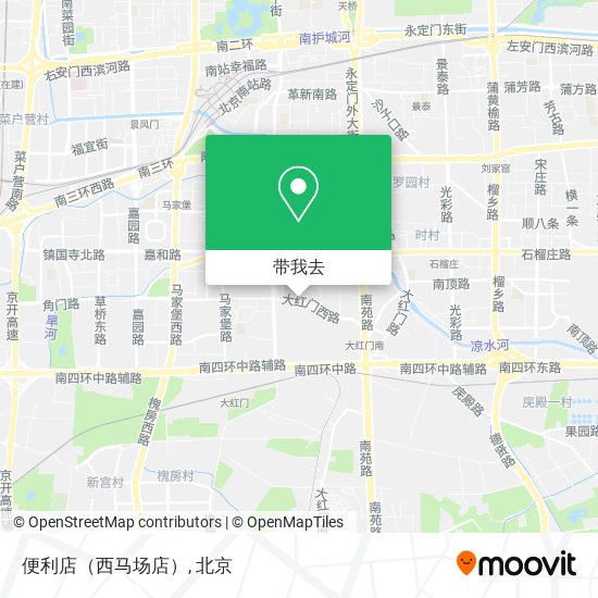 便利店（西马场店）地图