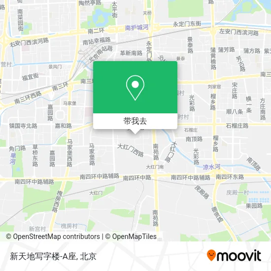 新天地写字楼-A座地图