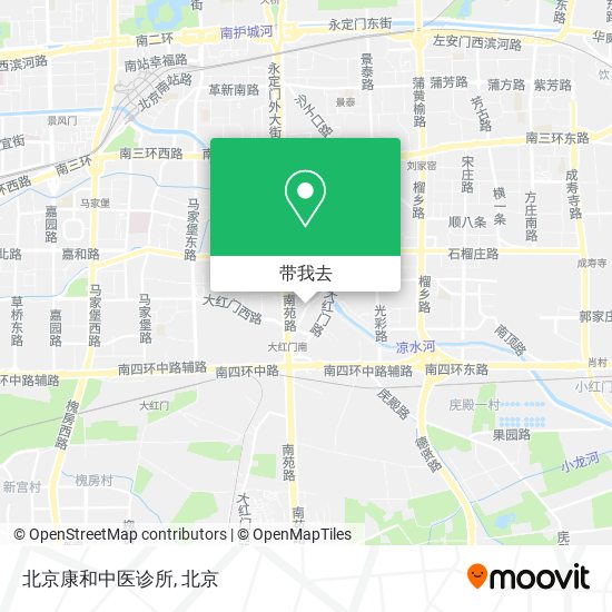 北京康和中医诊所地图