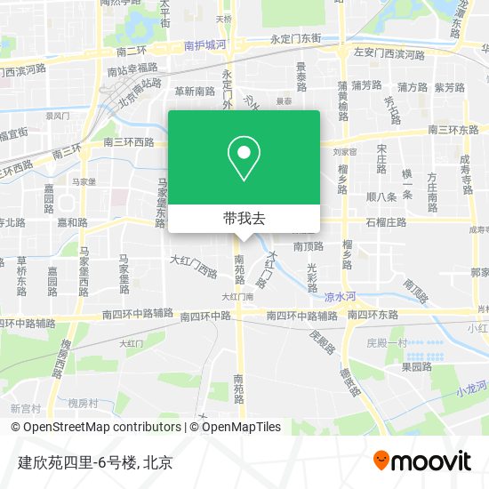 建欣苑四里-6号楼地图