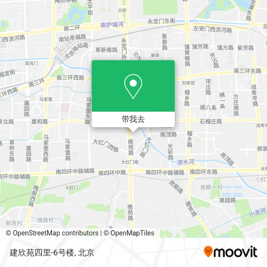 建欣苑四里-6号楼地图