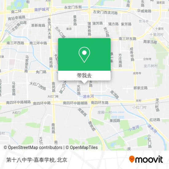 第十八中学-嘉泰学校地图