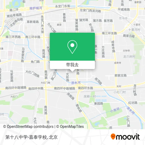 第十八中学-嘉泰学校地图
