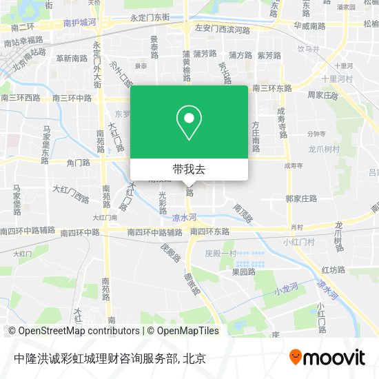 中隆洪诚彩虹城理财咨询服务部地图