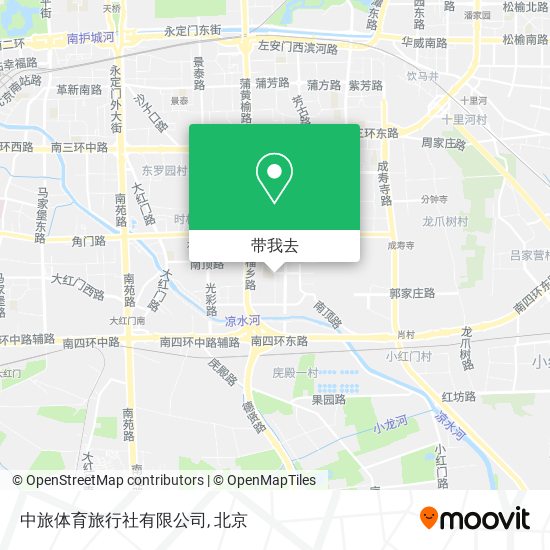 中旅体育旅行社有限公司地图