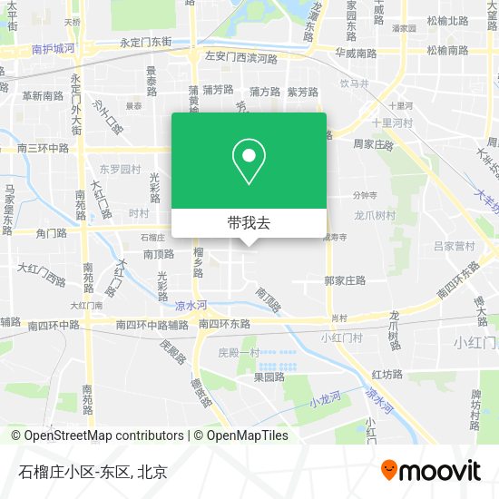 石榴庄小区-东区地图