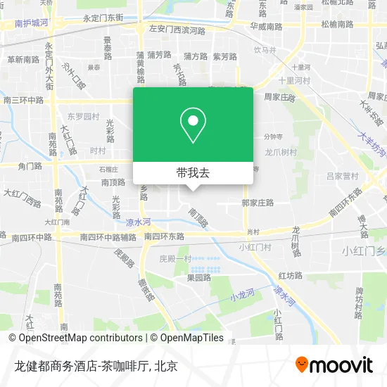 龙健都商务酒店-茶咖啡厅地图