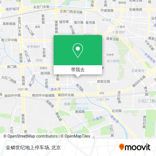 金鳞世纪地上停车场地图