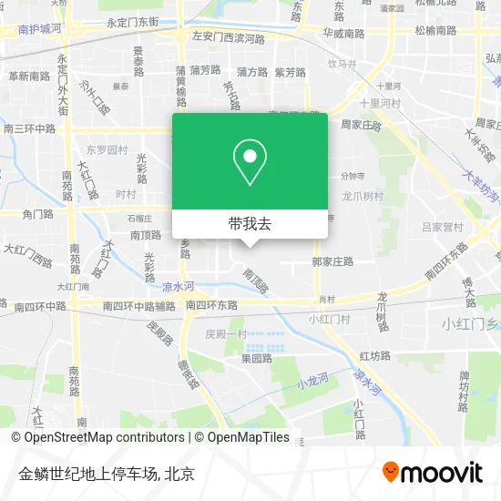 金鳞世纪地上停车场地图