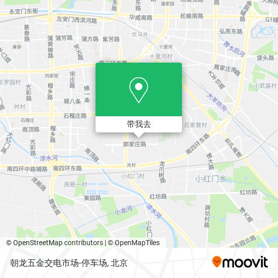 朝龙五金交电市场-停车场地图