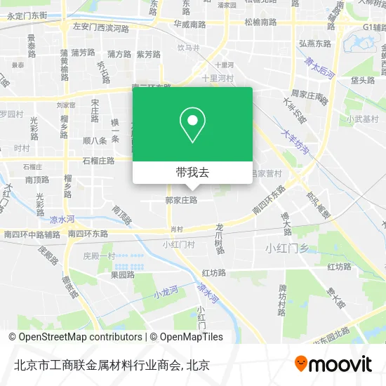 北京市工商联金属材料行业商会地图