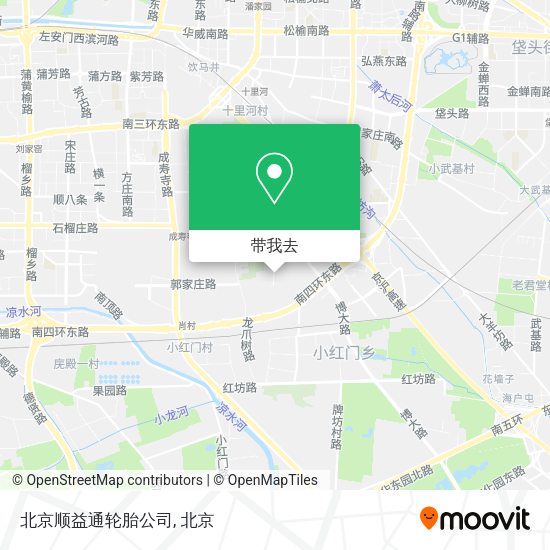 北京顺益通轮胎公司地图