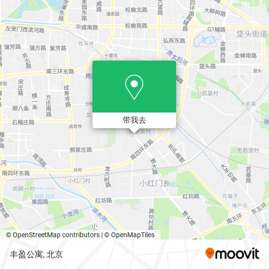 丰盈公寓地图