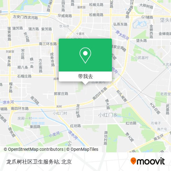 龙爪树社区卫生服务站地图