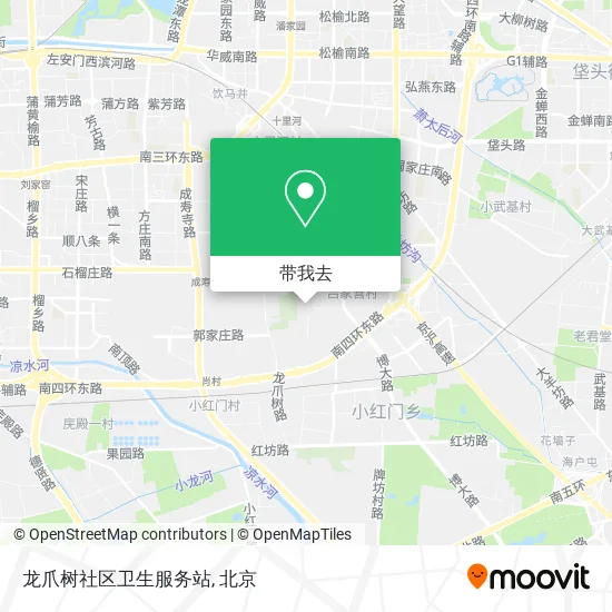 龙爪树社区卫生服务站地图