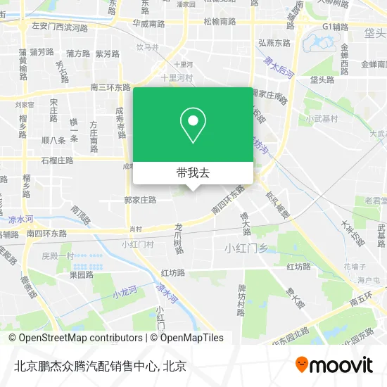 北京鹏杰众腾汽配销售中心地图
