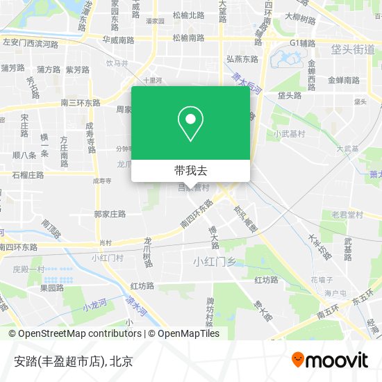 安踏(丰盈超市店)地图