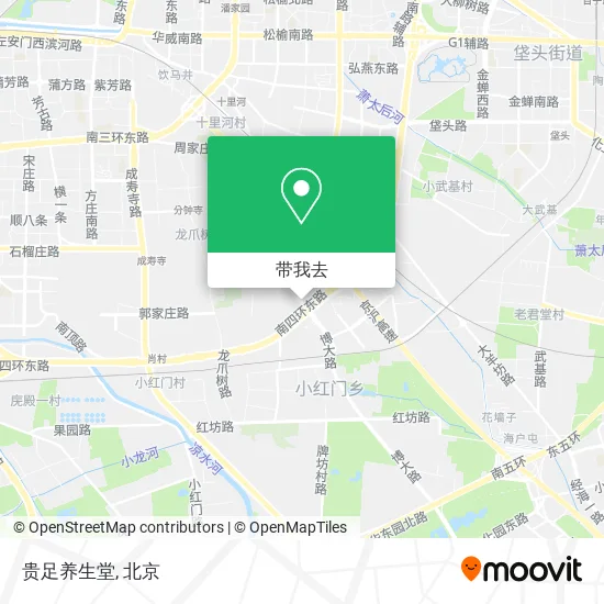 贵足养生堂地图