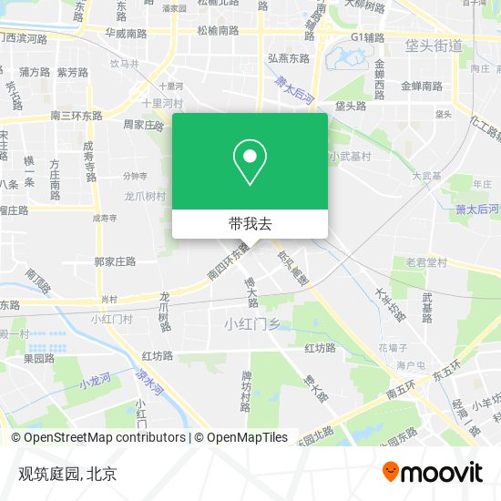 观筑庭园地图