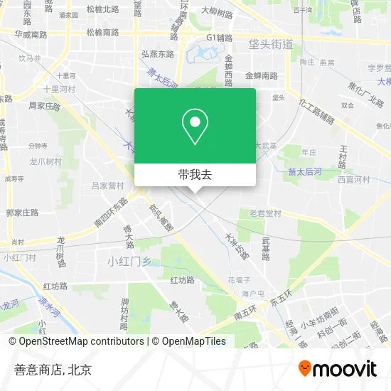 善意商店地图
