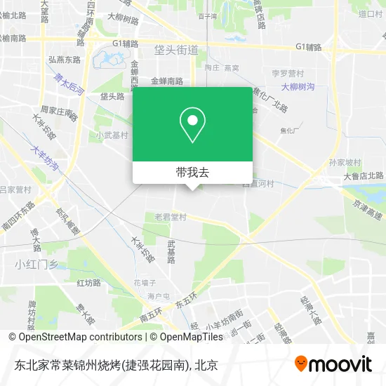 东北家常菜锦州烧烤(捷强花园南)地图