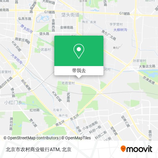 北京市农村商业银行ATM地图