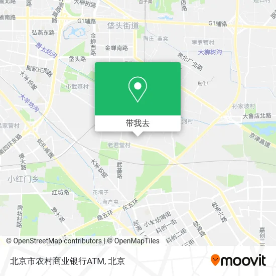 北京市农村商业银行ATM地图