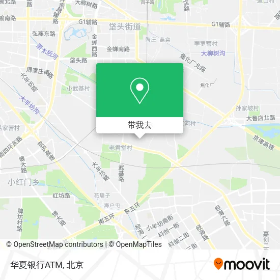 华夏银行ATM地图