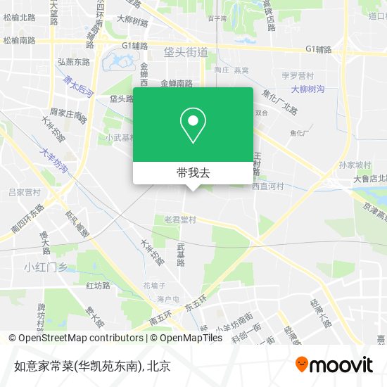 如意家常菜(华凯苑东南)地图