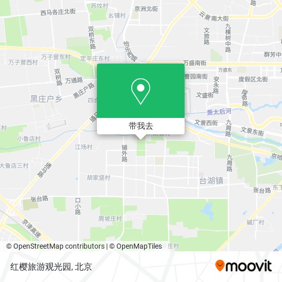 红樱旅游观光园地图