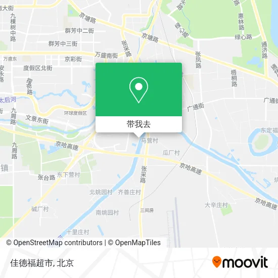 佳德福超市地图