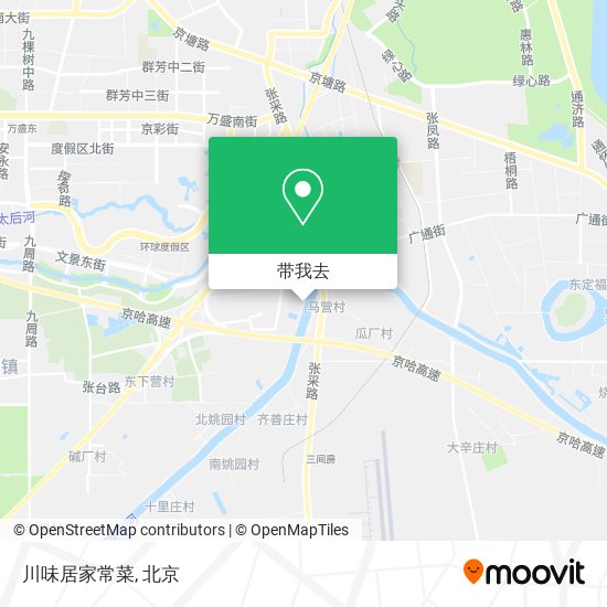 川味居家常菜地图