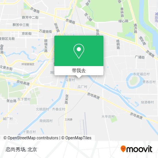 恋尚秀场地图