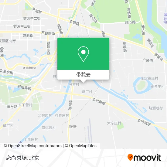 恋尚秀场地图