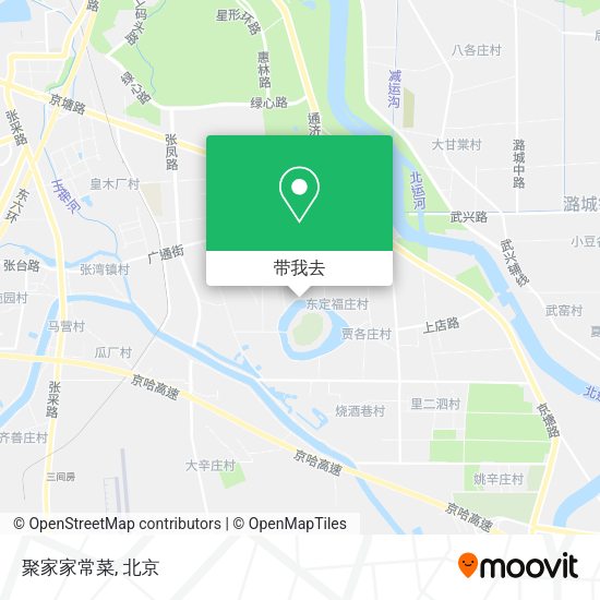 聚家家常菜地图