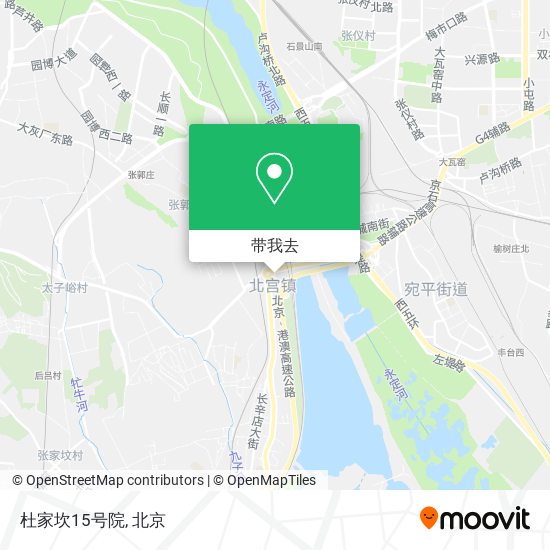 杜家坎15号院地图