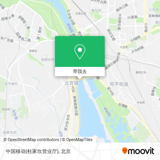 中国移动(杜家坎营业厅)地图