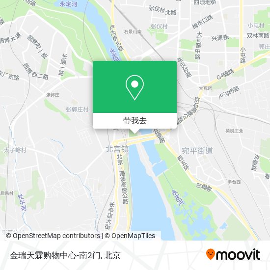 金瑞天霖购物中心-南2门地图
