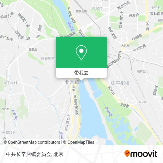 中共长辛店镇委员会地图