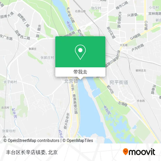 丰台区长辛店镇委地图